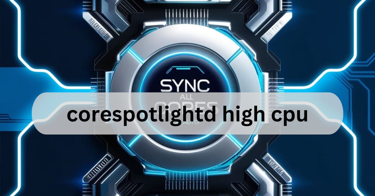 corespotlightd high cpu